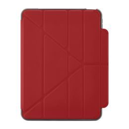 Pipetto Origami Pencil Shield, Apple iPad 10.9 2022 / iPad 11 2025, sötétvörös