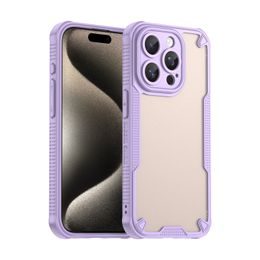 ArmorShield Hybrid Kryt, iPhone 15 Pro, fialový