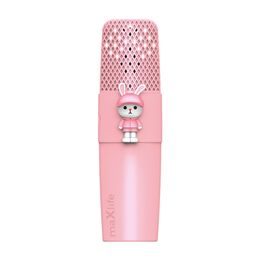 Maxlife MXBM-500 Mikrofon s reproduktorem Animal, Bluetooth, růžový