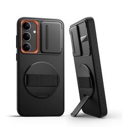 Suritch 360° Kickstand Camprotector θήκη Samsung Galaxy S24, μαύρη