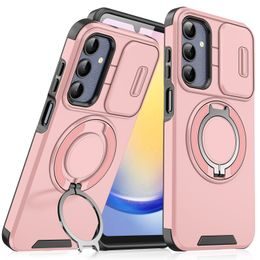 Camslide Stand etui, Samsung Galaxy A23, różowy