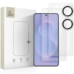 Tech-Protect Glass Set+, 2 zaščitni kaljeni stekli + steklo za objektiv, Samsung Galaxy S25 Edge