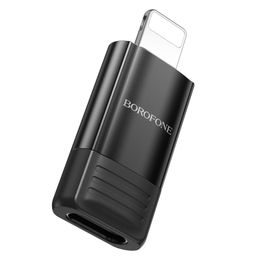 Borofone BV18 adapter, Lightning - USB-C, crni