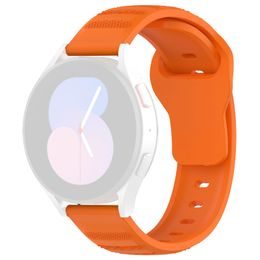 Techsuit remienok na hodinky 20mm (W050), oranžový