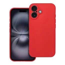 Forcell soft etui iPhone 16 czerwony