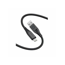 Kabel Swissten USB-A - Lightning, 0,4 m, 60W, czarny