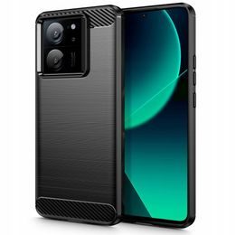 Tech-Protect TPUCarbon, Xiaomi 13T / 13T Pro, čierny