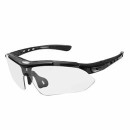 Wozinsky polarizált sportszemüveg + lencsék, fekete (WSG-B01)