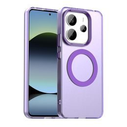 Techsuit CandyCase MagSafe, Xiaomi Redmi Note 14 5G, ljubičasta