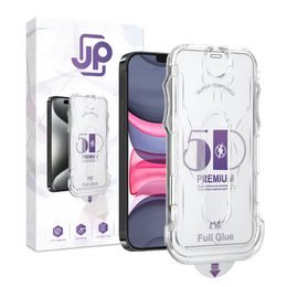 JP DustFree 5D Zaščitno kaljeno steklo, iPhone XR / 11