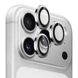 Blueo Sapphire Crystal Original sticlă pentru camera foto, iPhone 17 Pro / 17 Pro Max, argintiu