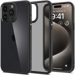 Spigen Ultra hibrid mobil tok, iPhone 15 Pro, frost black