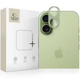 Tech-Protect Camalloy Fit+, προστατευτικό κάλυμμα κάμερας, iPhone 17, πράσινο