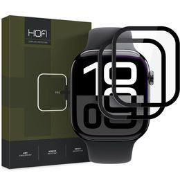 Hofi Pro+ Υβριδικό Γυαλί, Apple Watch 10 (46 mm), μαύρο, 2 τεμάχια