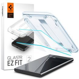 Spigen Glass.TR EZFit cu aplicator, 2 bucăți, Folie de sticlă securizată, Samsung Galaxy S24 Ultra