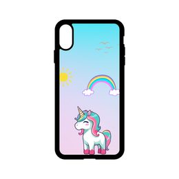 Momanio tok, iPhone XR, Unicorn and Rainbow