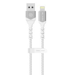 Cavo Blavec USB - Lightning, 1,5 A, 2 m, bianco-argento