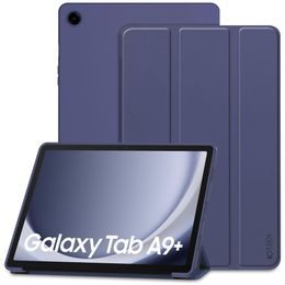 Tech-Protect SmartCase Samsung Galaxy Tab A9+ Plus 11.0" (X210 / X215 / X216), albastru inchis