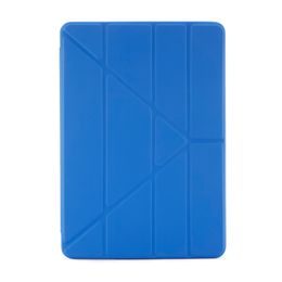 iPad 10.2 (2019/2020/2021) dėklas – Pipetto Origami TPU – karališka mėlyna