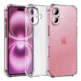 Techsuit Shockproof transparente Schutzhülle für iPhone 16