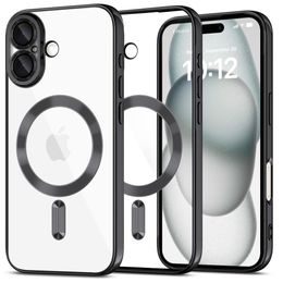 Tech-Protect MagFlex MagSafe iPhone 16, błyszcząca czerń