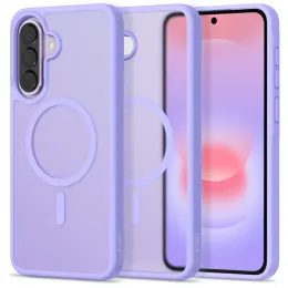 Tech-Protect MagMat MagSafe Hoesje, Samsung Galaxy A57 5G, Paars Mat