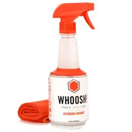 WHOOSH! Screen Shine Pro 500 ml sredstvo za čišćenje zaslona s mikrovlaknenom krpicom