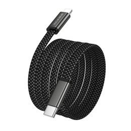 Borofone Peace (BX124) USB-C auf Lightning Ladekabel - Schnellladekabel 30 W Power Delivery - 1 m - Schwarz