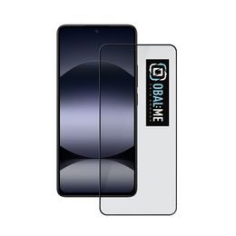 OBAL:ME 5D Sticlă Securizată pentru Xiaomi Redmi Note 14 4G / 5G / 14S / Poco M7 Pro 5G, negru