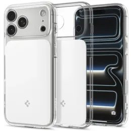 Spigen Ultra Hybrid ”T” Mag s MagSafe, iPhone 17 Pro Max / 18 Pro Max, bílý