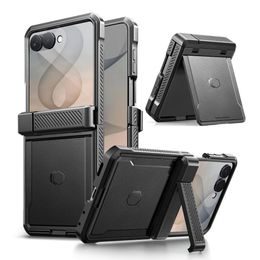 Samsung Galaxy Z Flip 8 ümbris – Tech-Protect Kevlar Pro – must