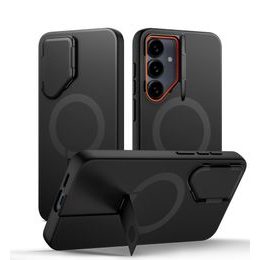 Suritch MagSafe Kickstand Camprotector θήκη Samsung Galaxy S25 FE, μαύρη