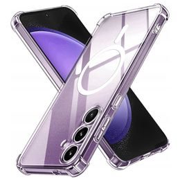 Techsuit Shockproof MagSafe przezroczyste etui, Samsung Galaxy S23 FE