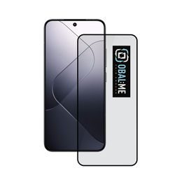 OBAL:ME 5D kaljeno steklo za Xiaomi 14, črno