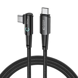 Tech-Protect UltraBoost "L" cablu USB-C 60W / 6A, 2 m, gri