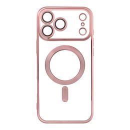 Husă Electro Mag Cover cu MagSafe, iPhone 17 Pro Max, roz