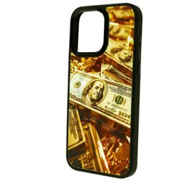 Momanio θήκη MagSafe, iPhone 15, Golden Dollar