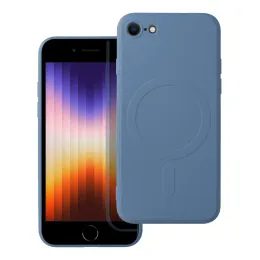 Silicone Mag Cover husă, iPhone 7 / 8 / SE 2020 / SE 2022, albastru