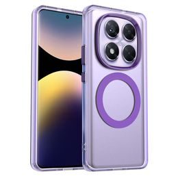 Techsuit CandyCase MagSafe, Xiaomi Redmi Note 14 Pro 4G, fioletowe