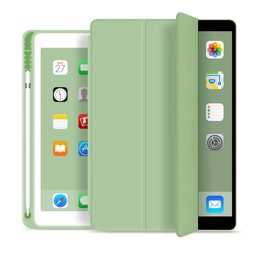 JP Smart case Pen Tablet-Hülle für iPad Pro 11 2018 / 2020 / 2022, iPad Air 4 10.9 2020 / Air 5 10.9 2022 / Air 11 2024, grün