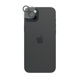 ZAGG InvisibleShield Glass Elite Camera, sklíčko pro čočku fotoaparátu, iPhone 15 / 15 Plus, černé