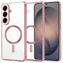 Techsuit Luxury Crystal MagSafe, Samsung Galaxy S26, růžový