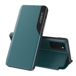 Eco Leather View Case, Samsung Galaxy A32 5G, zelené
