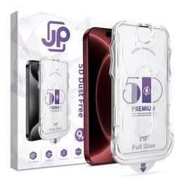 JP DustFree 5D Zaščitno kaljeno steklo, iPhone 18 Pro