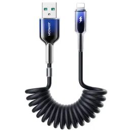 Joyroom S-A43 USB-A Lightning kábel, 3A, 1,5 m, fekete, 1,5 m, fekete