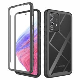 Techsuit Defense360 Pro + Ochranná fólie, Samsung Galaxy A52 4G / A52 5G / A52s 5G, černý