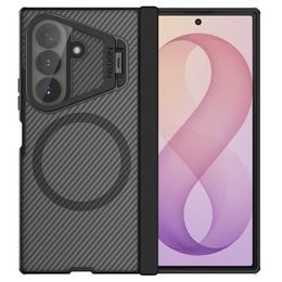 Nillkin Camshield Pro Magnetic, Samsung Galaxy Z Fold 8 Ultra, priehľadný / čierny
