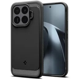 Xiaomi 17T Pro ümbris – Spigen Rugged Armor – must