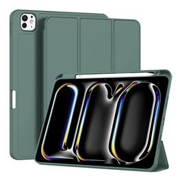Techsuit Flex Trifold etui, iPad Pro 11 2024, zielone