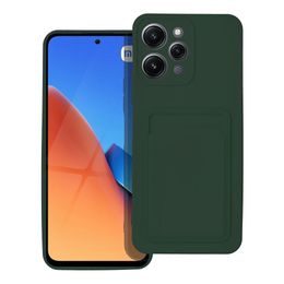 Husă Card Case, Xiaomi Redmi 12 4G, verde